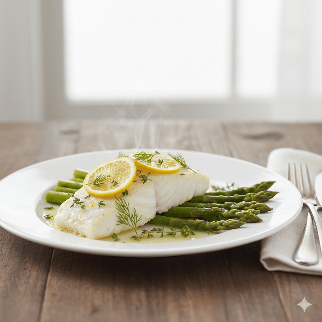 Baked Cod with Vegetables